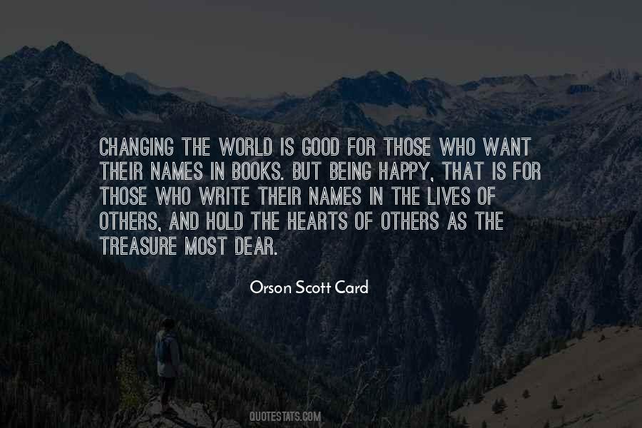 Orson Scott Card Quotes #1443234