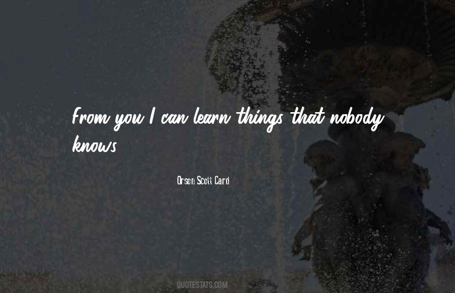 Orson Scott Card Quotes #1512400