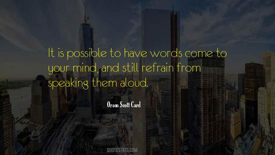 Orson Scott Card Quotes #227235