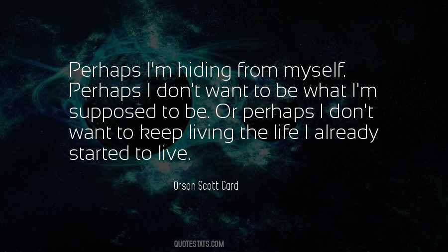 Orson Scott Card Quotes #603440