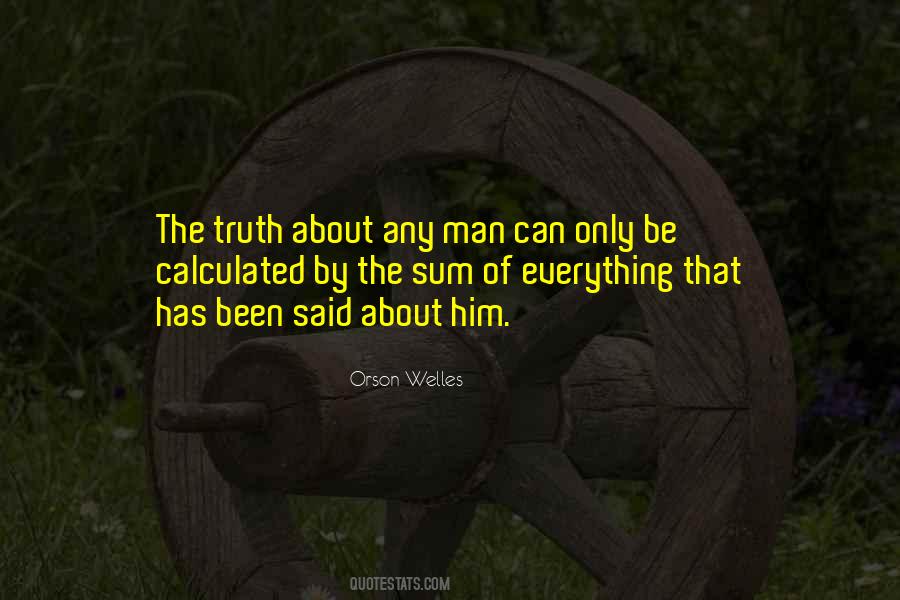 Orson Welles Quotes #948101 Orson Welles Quotes #948101