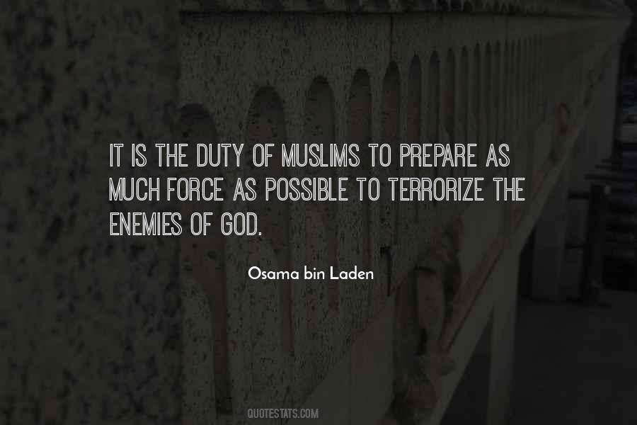 Osama Bin Laden Quotes #1521102