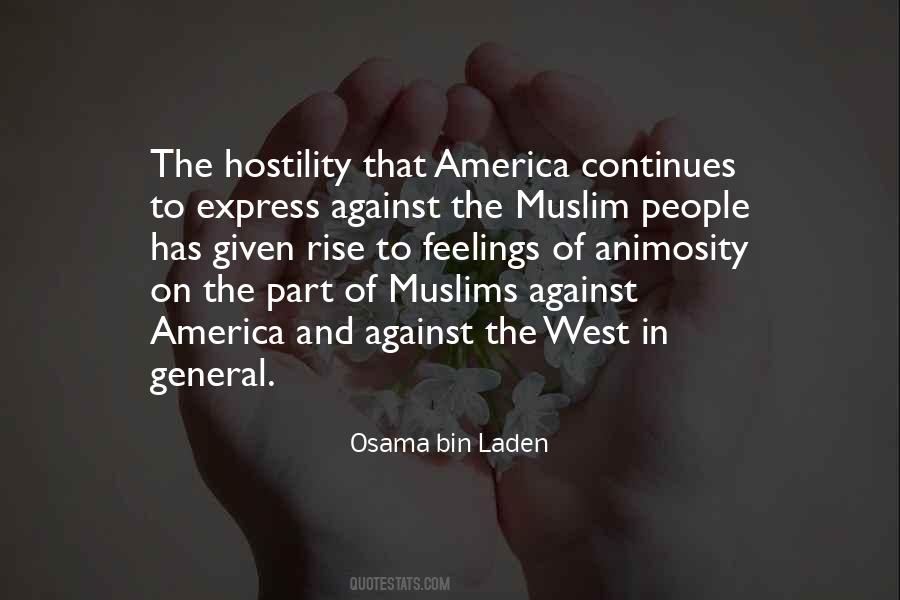 Osama Bin Laden Quotes #585976