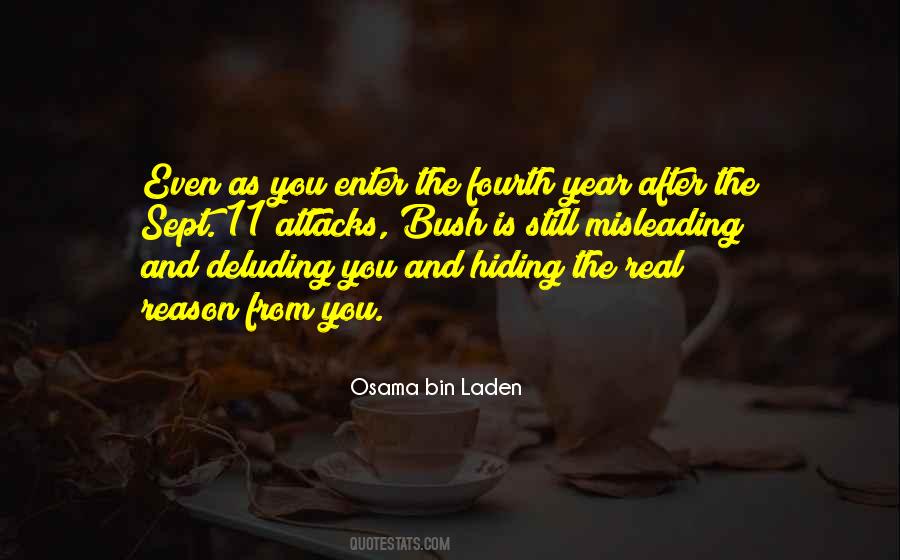 Osama Bin Laden Quotes #663535