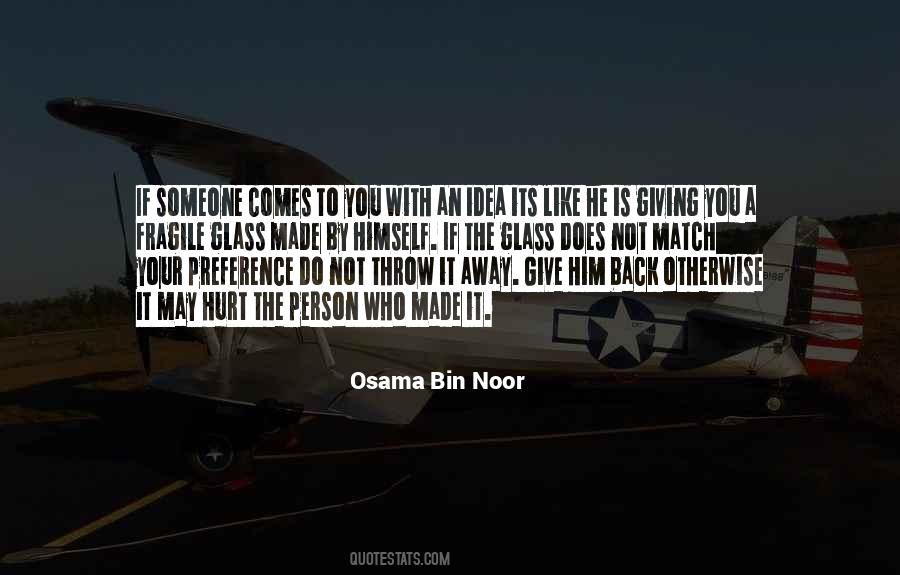 Osama Bin Noor Quotes #1324591