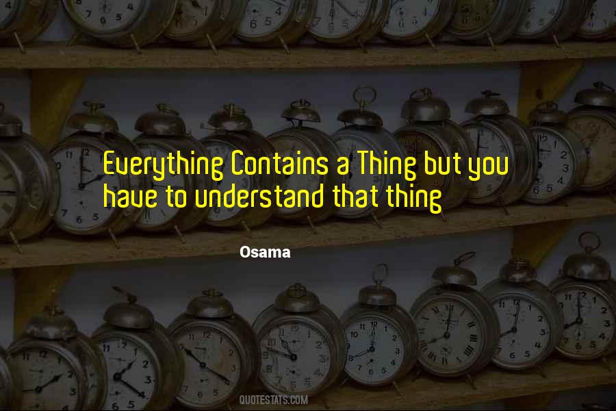 Osama Quotes #296290