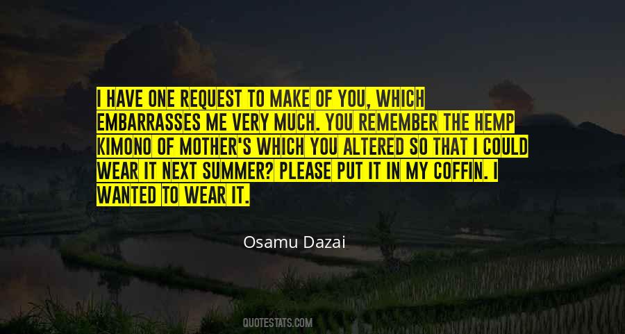 Osamu Dazai Quotes #661227