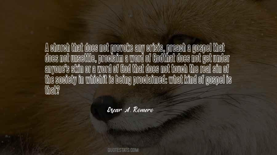 Oscar A. Romero Quotes #116363