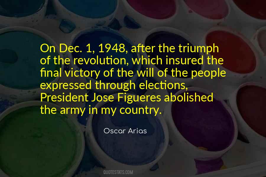 Oscar Arias Quotes #1486906