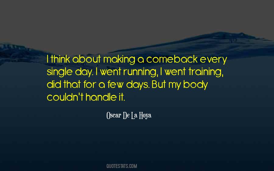Oscar De La Hoya Quotes #294233