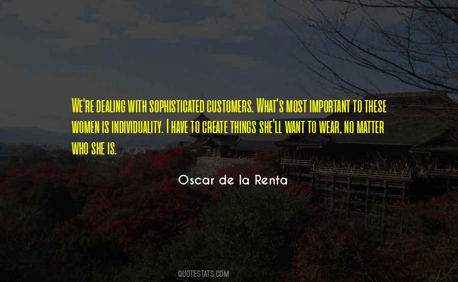 Oscar De La Renta Quotes #1084940