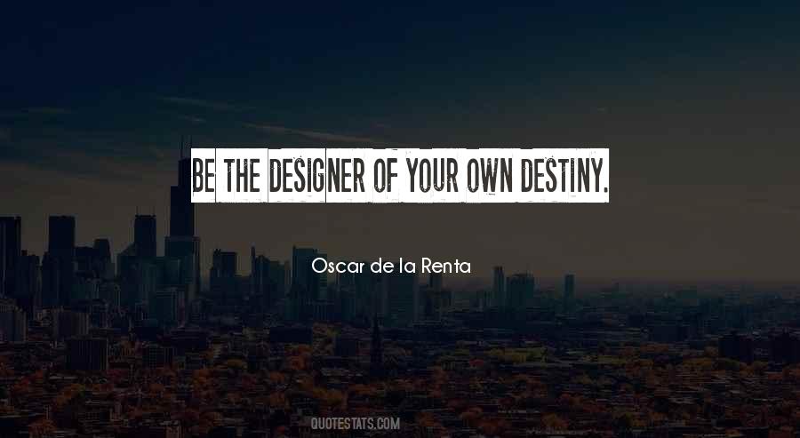 Oscar De La Renta Quotes #1568743