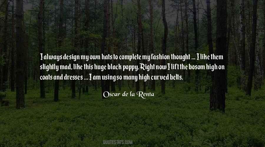 Oscar De La Renta Quotes #990149