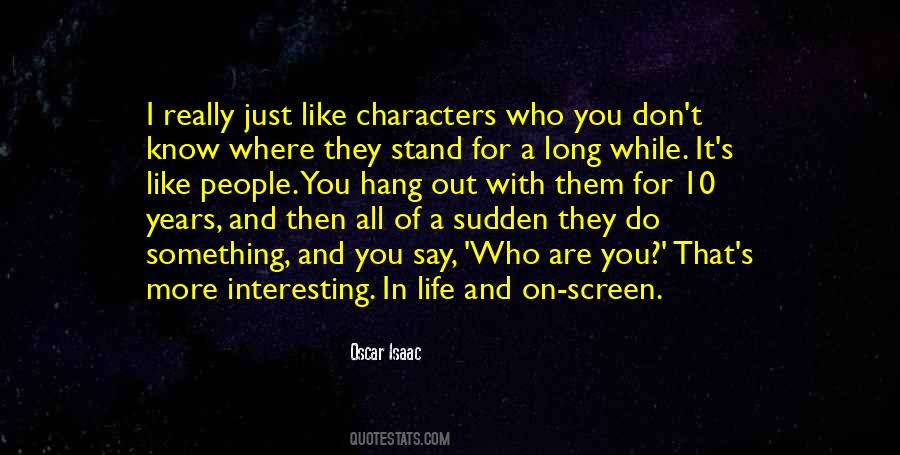 Oscar Isaac Quotes #1708066