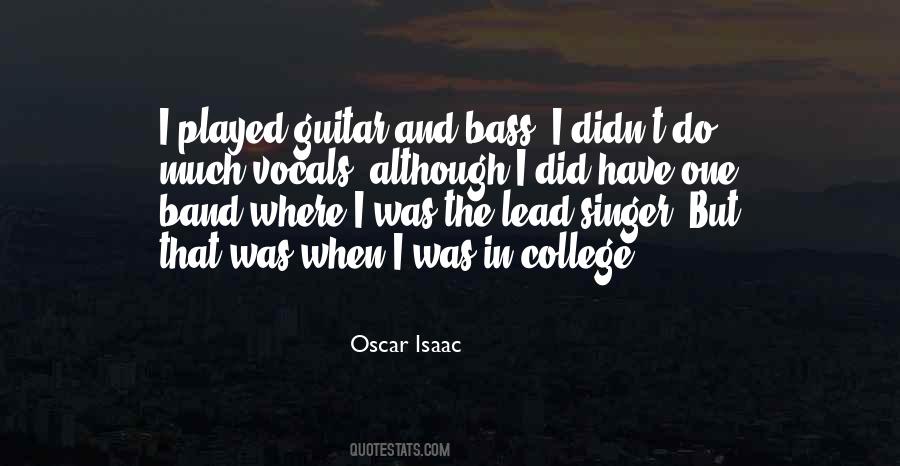 Oscar Isaac Quotes #1820341