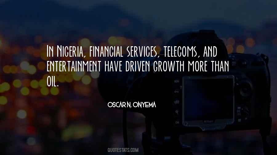 Oscar N. Onyema Quotes #1523617