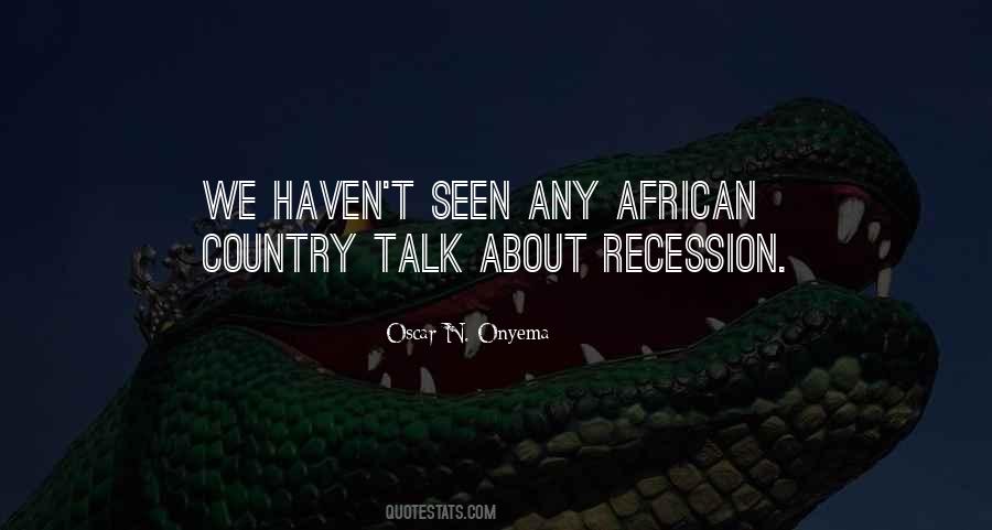 Oscar N. Onyema Quotes #237975