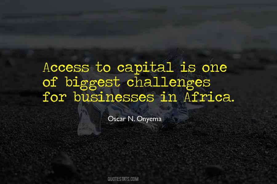 Oscar N. Onyema Quotes #870212