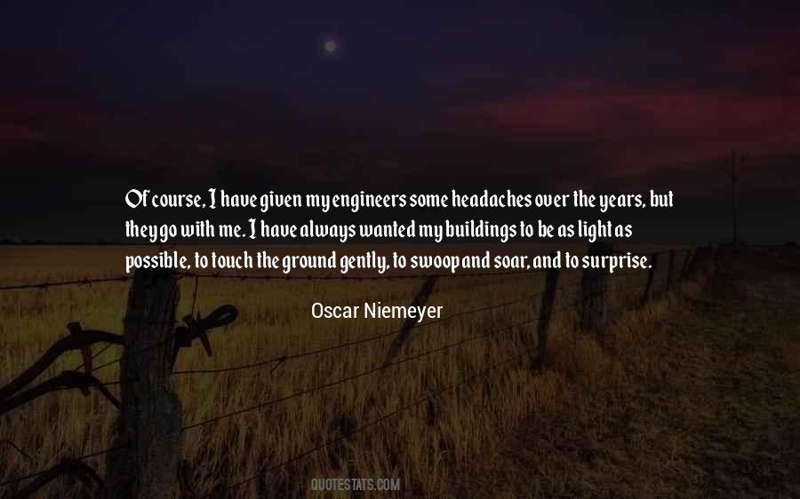 Oscar Niemeyer Quotes #282656