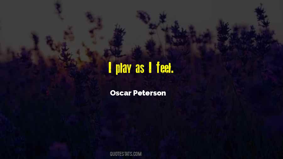 Oscar Peterson Quotes #1115885