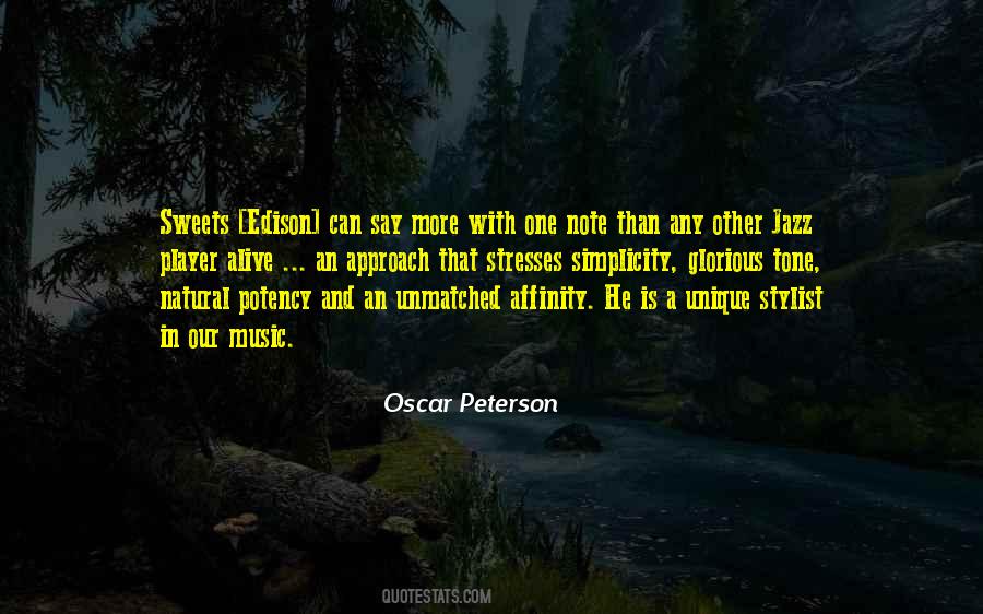 Oscar Peterson Quotes #730921