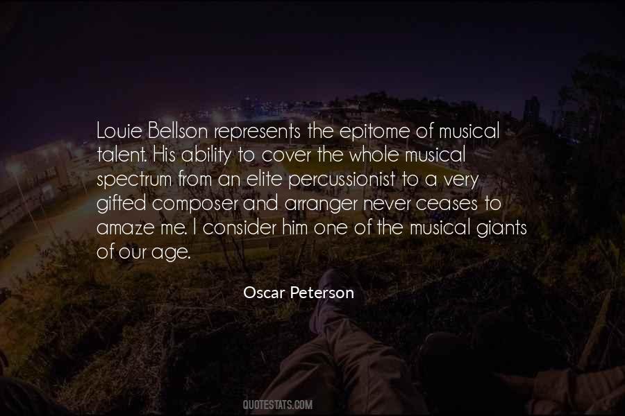 Oscar Peterson Quotes #825274