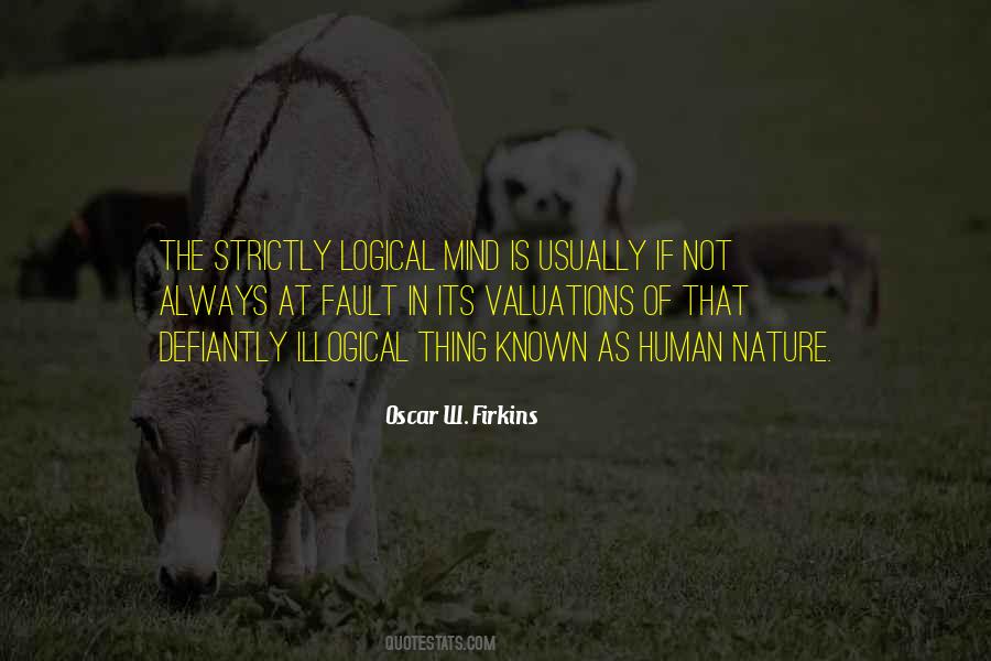 Oscar W. Firkins Quotes #947026