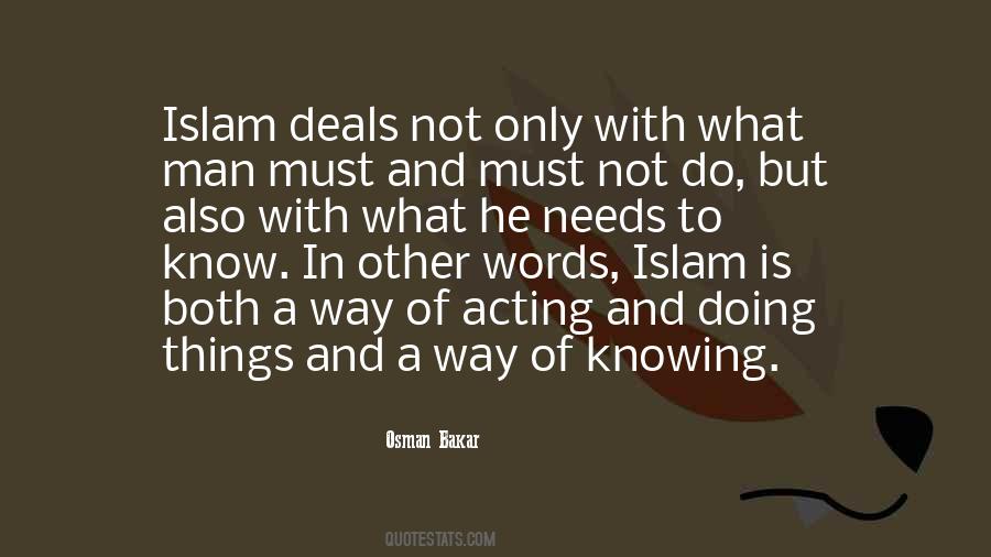 Osman Bakar Quotes #196092