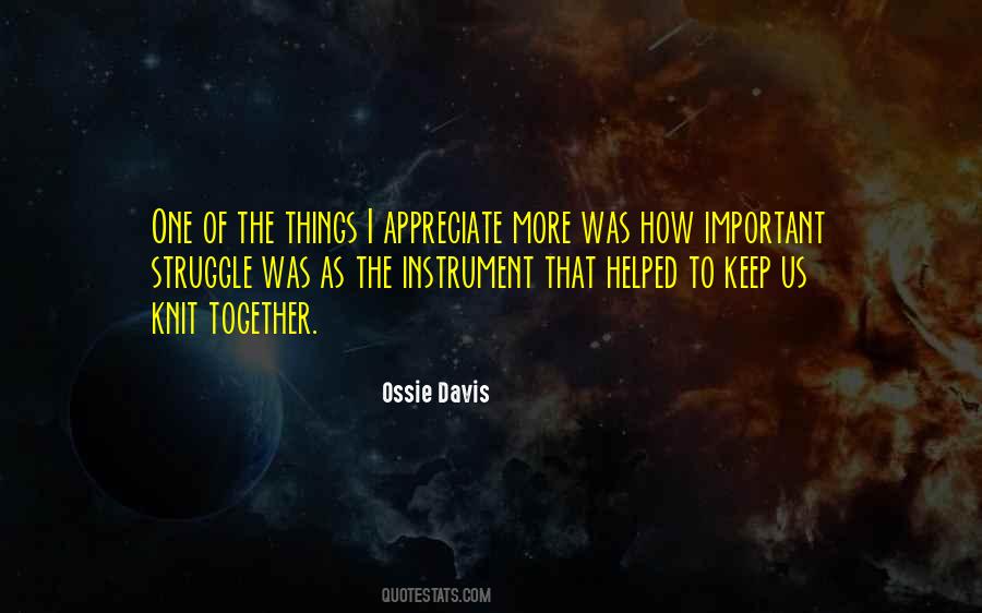 Ossie Davis Quotes #1785809