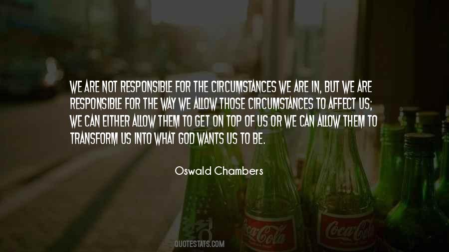 Oswald Chambers Quotes #1269750