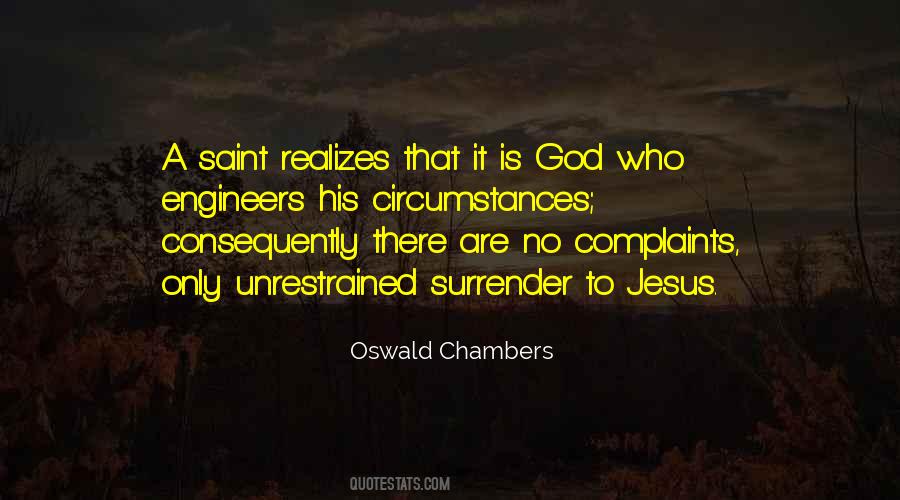 Oswald Chambers Quotes #844377