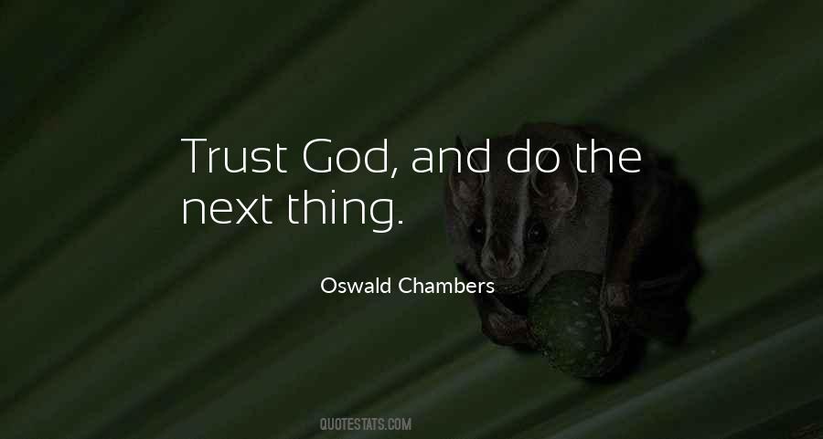 Oswald Chambers Quotes #954286