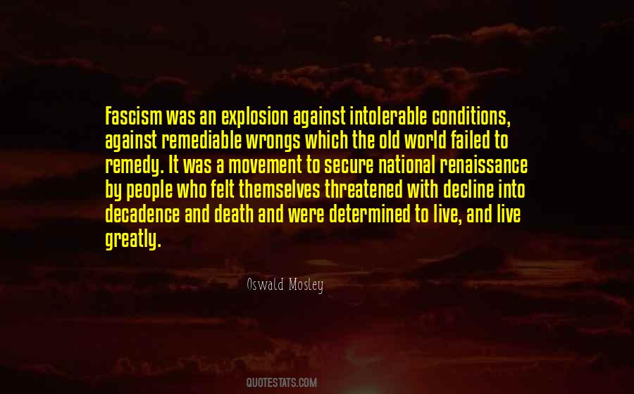 Oswald Mosley Quotes #175908