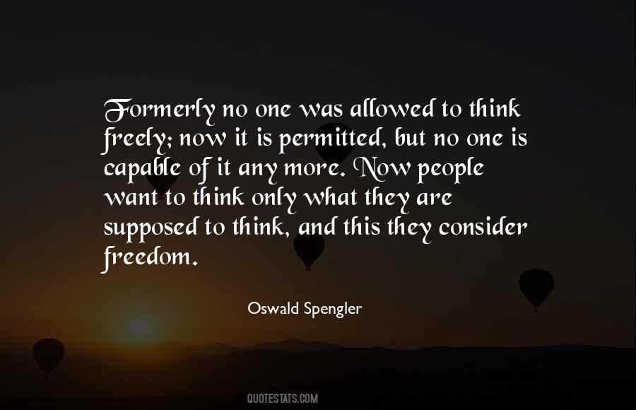 Oswald Spengler Quotes #1718870