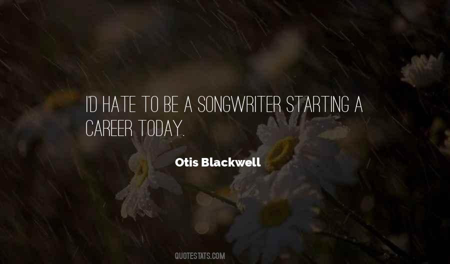 Otis Blackwell Quotes #1123167