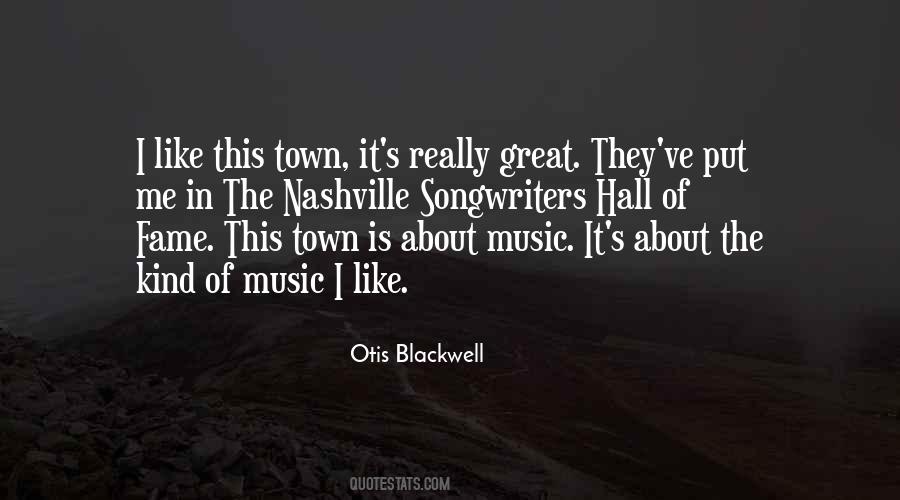 Otis Blackwell Quotes #1754849