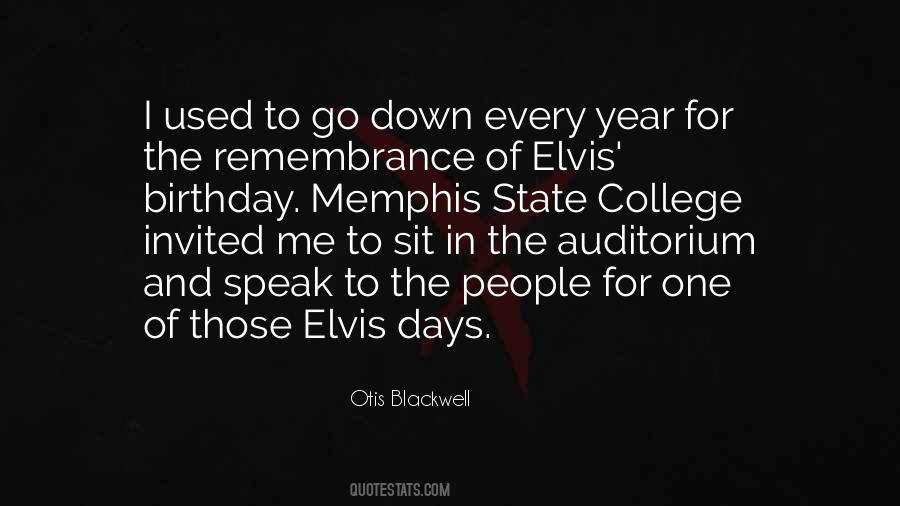 Otis Blackwell Quotes #1867951