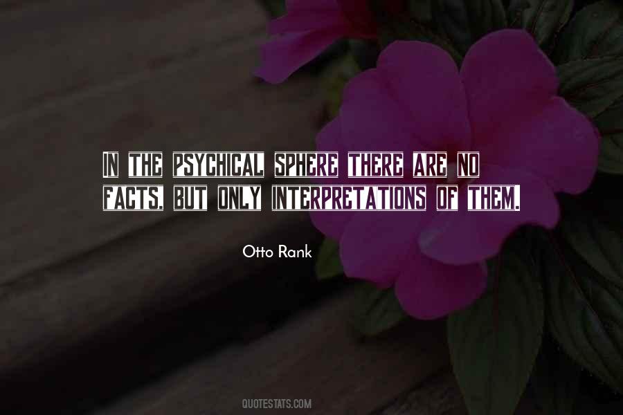Otto Rank Quotes #126907