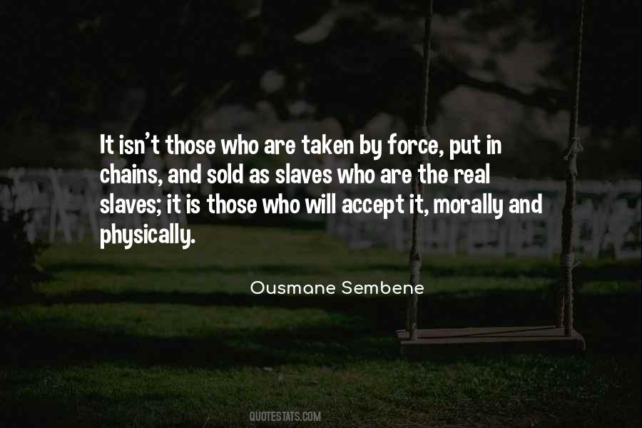 Ousmane Sembene Quotes #1611213