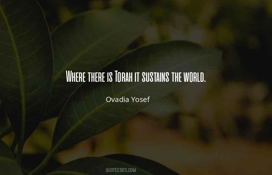 Ovadia Yosef Quotes #1513612