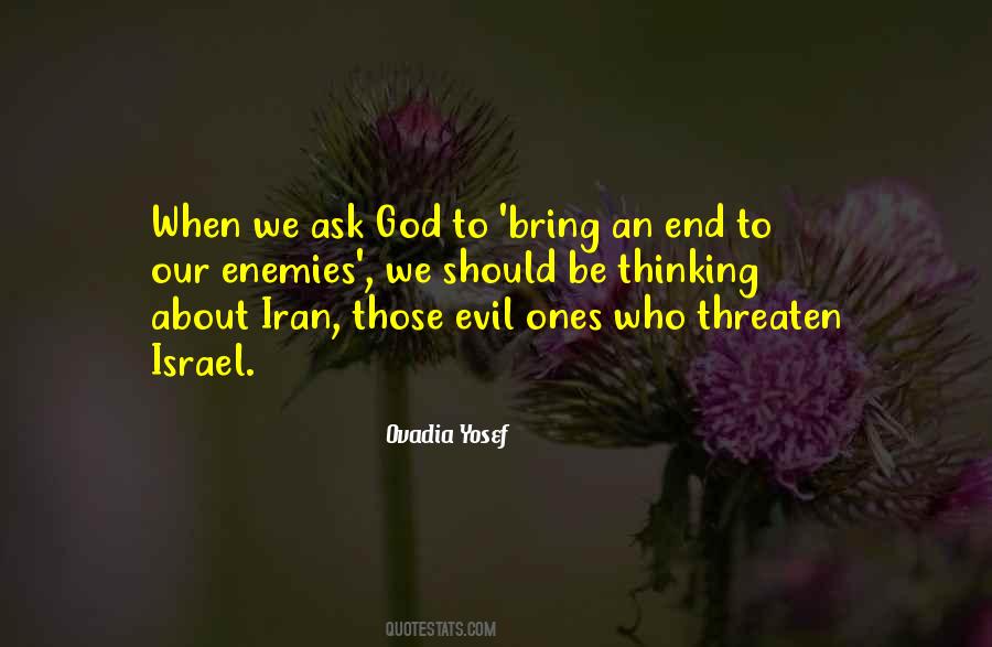 Ovadia Yosef Quotes #1782553