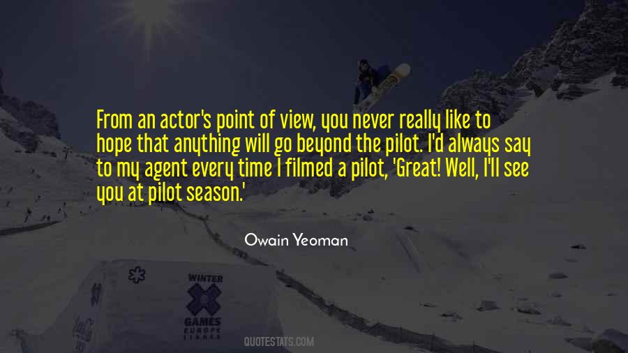 Owain Yeoman Quotes #1119884