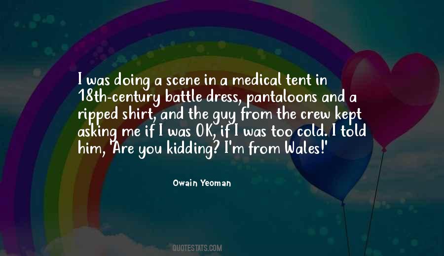 Owain Yeoman Quotes #1221617