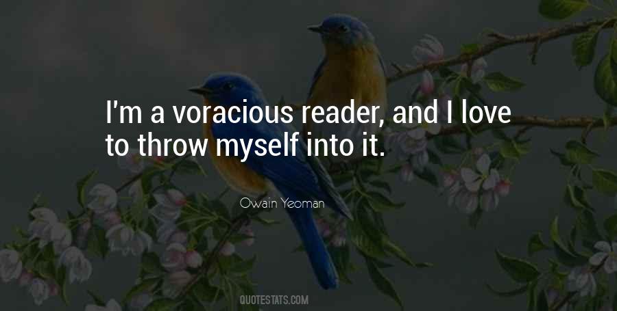 Owain Yeoman Quotes #1698263