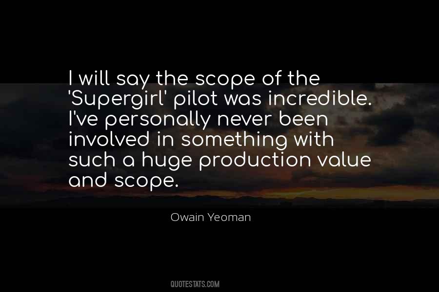 Owain Yeoman Quotes #810719