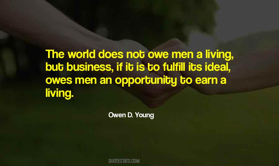 Owen D. Young Quotes #177787