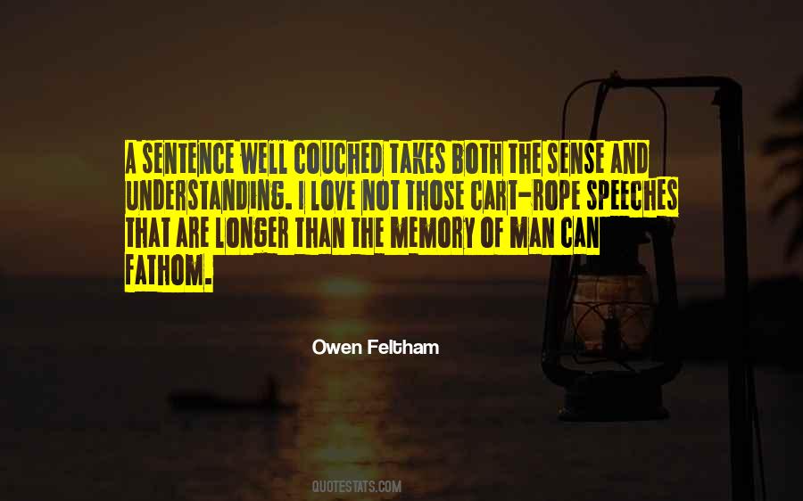 Owen Feltham Quotes #1688878