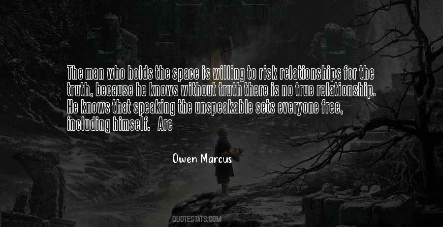 Owen Marcus Quotes #1470642