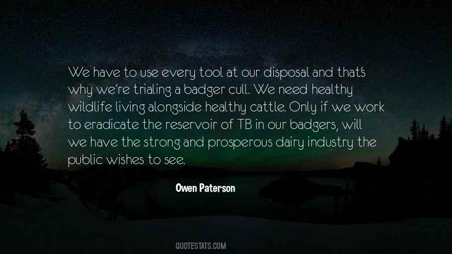 Owen Paterson Quotes #1779517