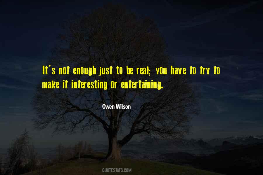 Owen Wilson Quotes #186870